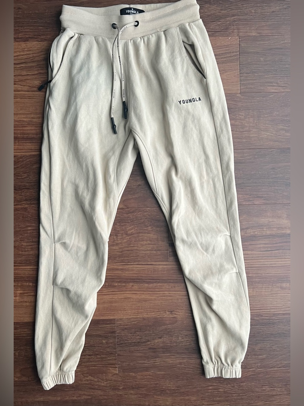 YoungLA Tan Men’s Sweatpants size M